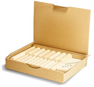 Materialpaket mit Pappelsperrholz und Drechselholz