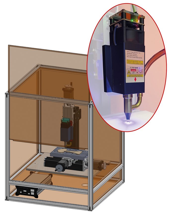 UNIMAT CNC Laser + Gehäuse 