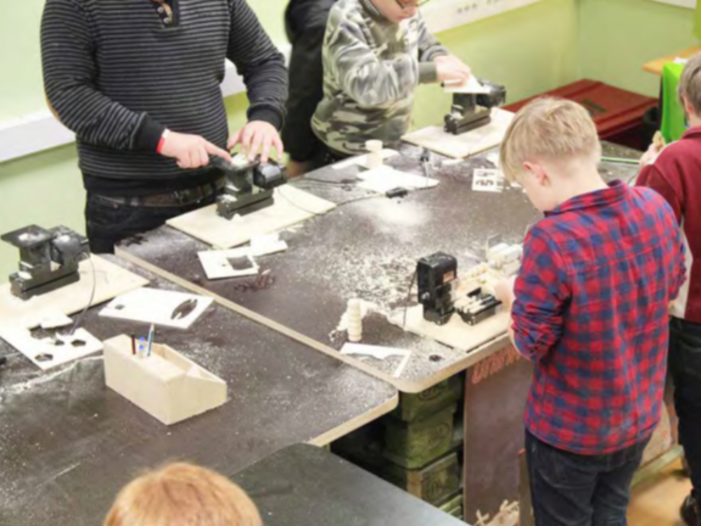 Makerspace Workshop Holz