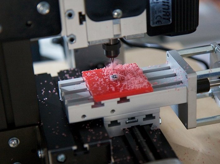 UNIMAT CNC Fräsprojekt mit der 3 achsen fräse