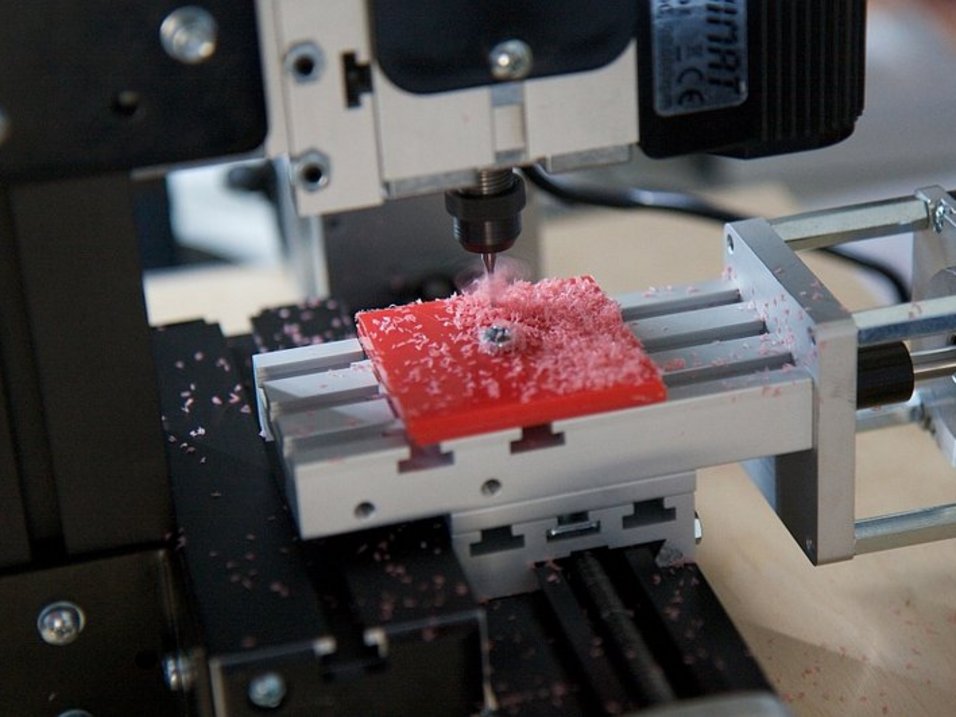 UNIMAT CNC Fräsprojekt mit der 3 achsen fräse