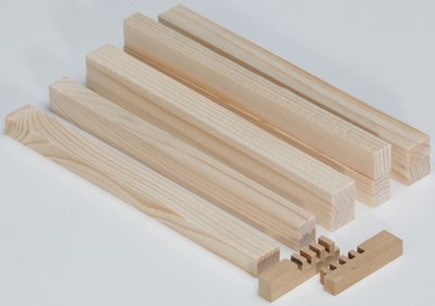 Holzleisten, Material für UNIMAT Projekte